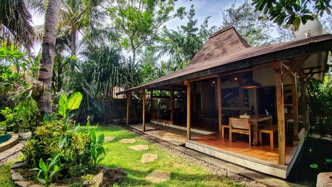 Villa Bhuvana With Private Swimming Pool Gili Trawangan Exterior foto